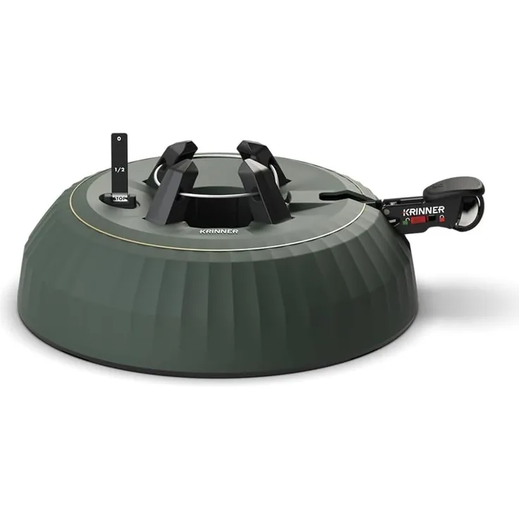 Krinner X-280 Deluxe Christbaumständer, bis 280 cm Baumhöhe, Stamm max. Ø 12 cm