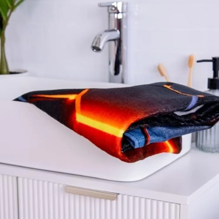 Herding Young Collection Badetuch 3D Effekt, Velours (1-St), hochfarbig bedruckt – Bild 6