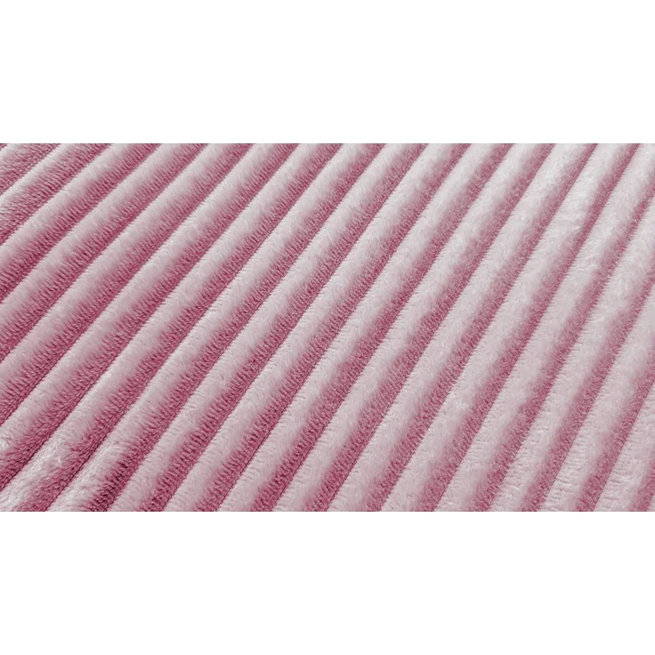 heimtexland Dekokissen Super Soft Cord Kissenbezug Sofakissen Kissenhülle, 45x45 I weich und flauschig I Kuschelkissen Kord I rosa – Bild 2