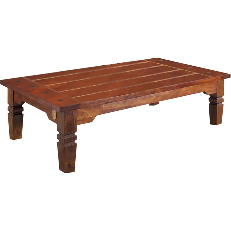 Couchtisch Akazie 110x60x40 nougat lackiert OXFORD #428 – Bild 1