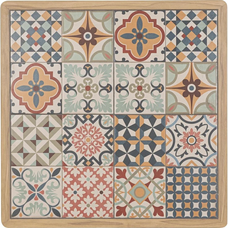 Garten-Bistrotisch Aremilak - Aluminium Desert Sand, 73 x 73 cm – Bild 4
