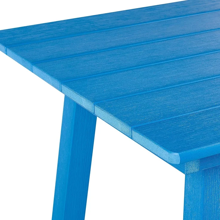 Garten Bartisch ADIRONDACK 60 cm 59 cm Kunststoff Blau – Bild 5