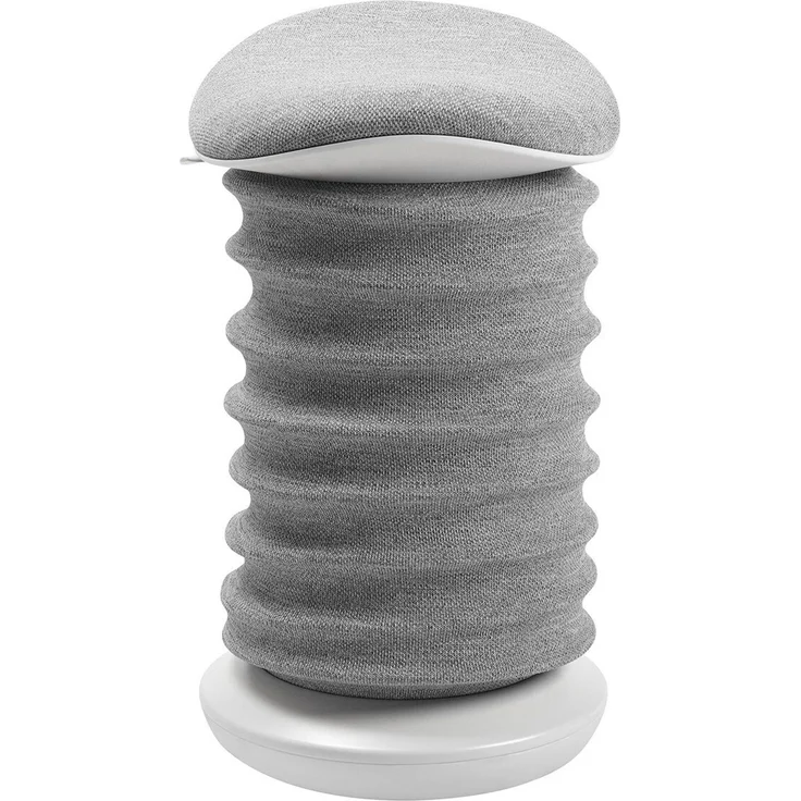 Sitness 'Aktiv-Sitz 4D' Ergonomischer Bürostuhl, Stoff weiß/grau, 37.5 x 64 x 36 cm, 110 kg belastbar – Bild 4