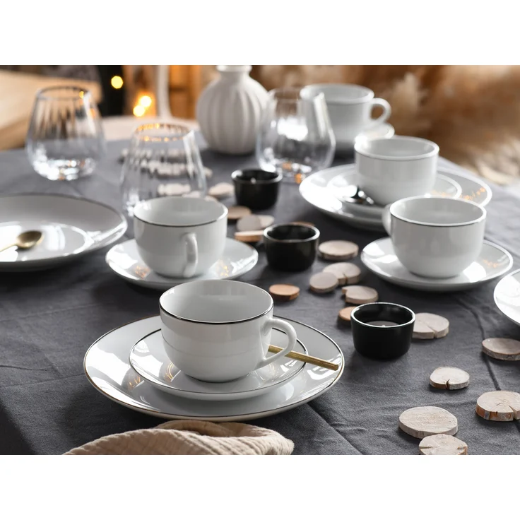 Luna Black Line, Kaffeeservice 18-tlg (mo) – Bild 3