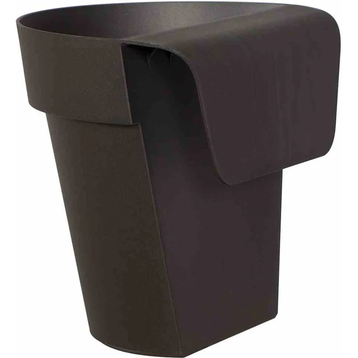 Balkon-Hängetopf UP, anthrazit Ø 25 cm,mit Wasserreservoir – Bild 2