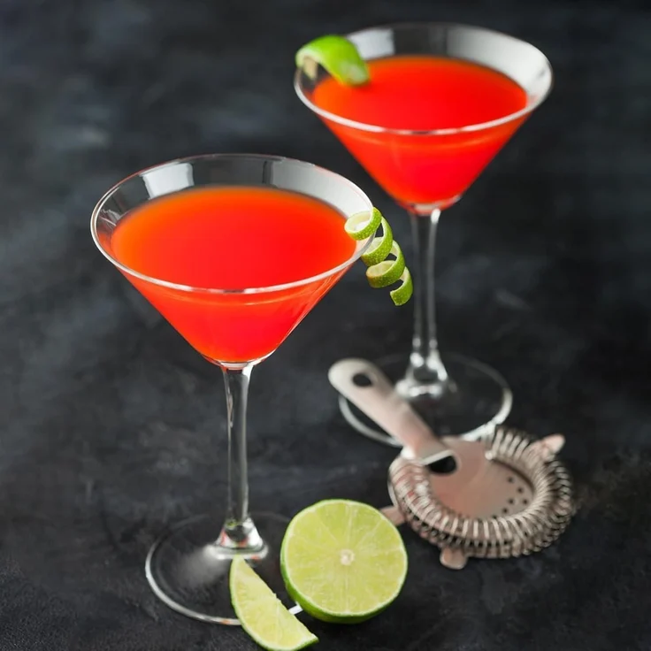 Martini Gläser Cocktailgläser 2er Set Premium Kristall 240ml mit Geschenkbox – Bild 2