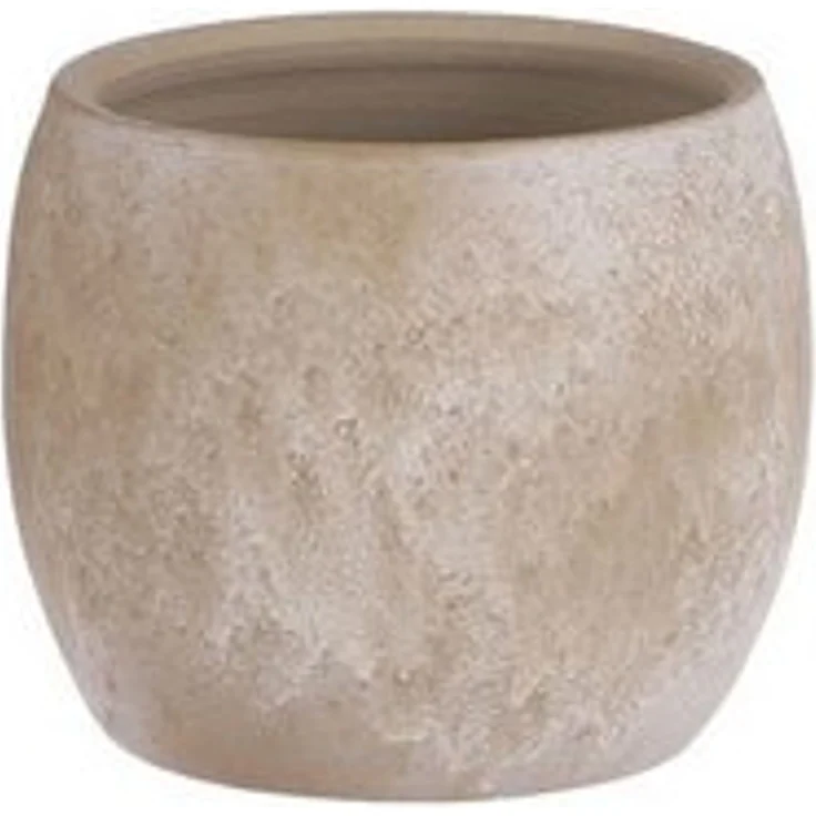 Mica Blumentopf Lester Ø 12 x 14 cm creme – Bild 2