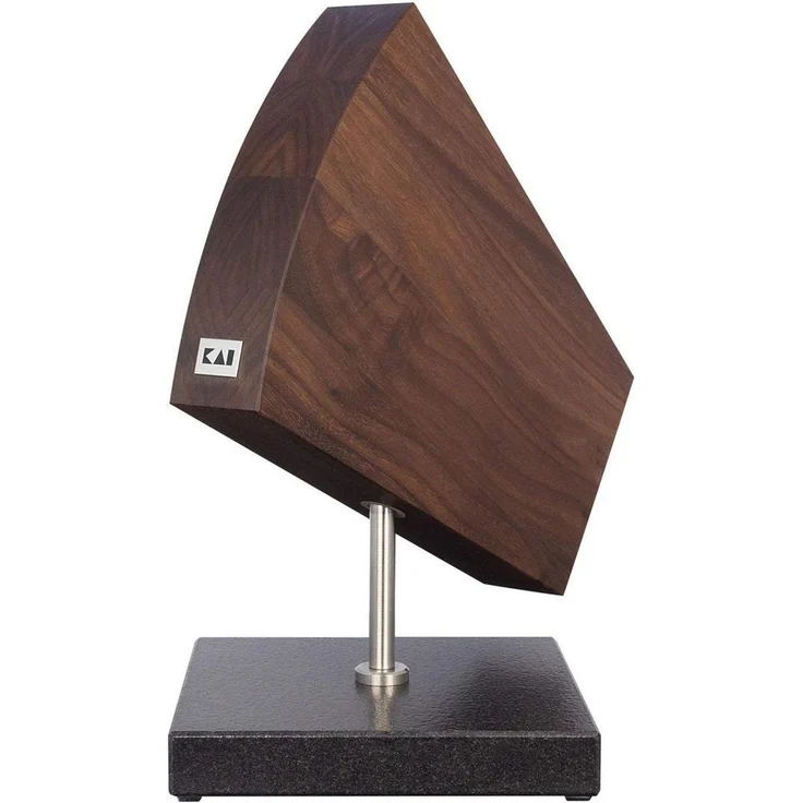 KAI Messerblock, Granit/Walnuss, drehbar DM-0799