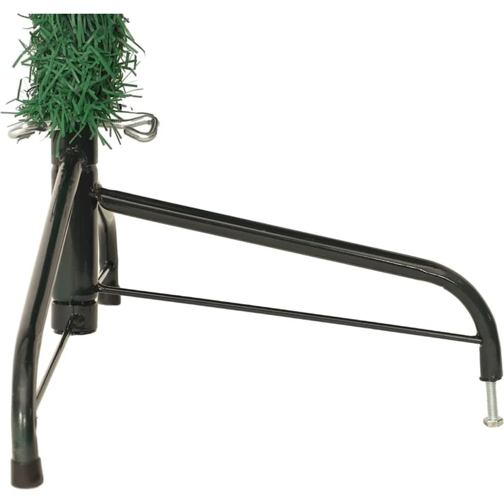 vidaXL Künstlicher Halb-Weihnachtsbaum mit Ständer Grün 180 cm PVC 321032 – Bild 7