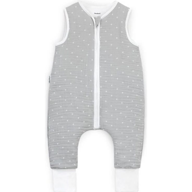 Ehrenkind Babyschlafsack Musselin Baby Schlafsack mit Füßen 2.5 TOG (Ganzjahres-Schlafsack mit Beinen, Mehr Bewegungsfreiheit zu jeder Jahreszeit), Schlafsack Baby, 100% hochwertige Bio-Baumwolle – Bild 4