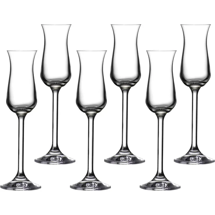 Bohemia Cristal CLARA Grappakelch 50 ml 6er Set - A