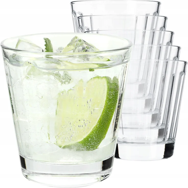 KADAX Gläser 175 ml, 6er-Set für Getränke und Säfte – Bild 1