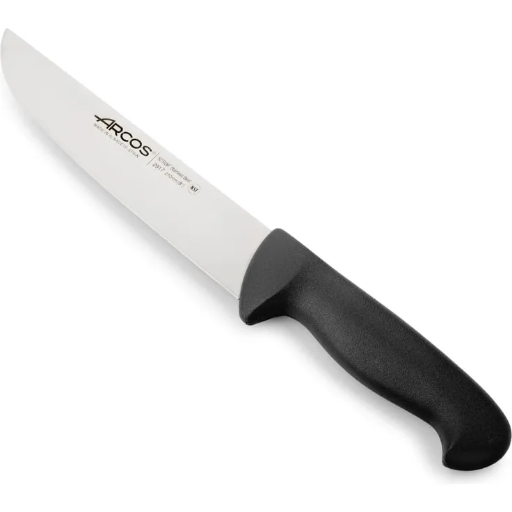 Arcos 291725 Metzgermesser, acier_inoxydable, Schwarz