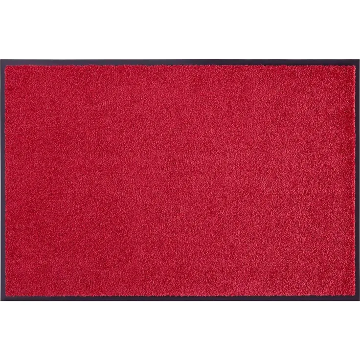 Waschbare Fußmatte Wash & Clean - bordeaux - 60x180x0,7cm