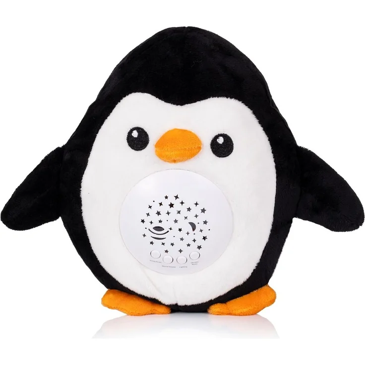 Chipolino Plüschtiere klein Musik, Licht, Spieluhr, LED-Projektor, Lautstärke schwarz – Bild 1