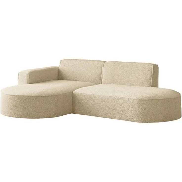 Kaiser Möbel Ecksofa Designer MODENA STUDIO L stoff Cord, Verita,Boucle, Ecksofa, Cord Sofa, L-Form, Links/Rechts wählbar – Bild 4