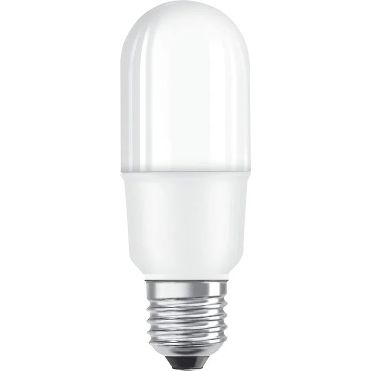 OSRAM LED Lampe mit E27 Sockel, Kaltweiss(4000K), Stabform, 8W, Ersatz für 60W-Glühbirne, matt, LED STAR STICK, 1 Stück (1er Pack), Kaltweiß – Bild 1