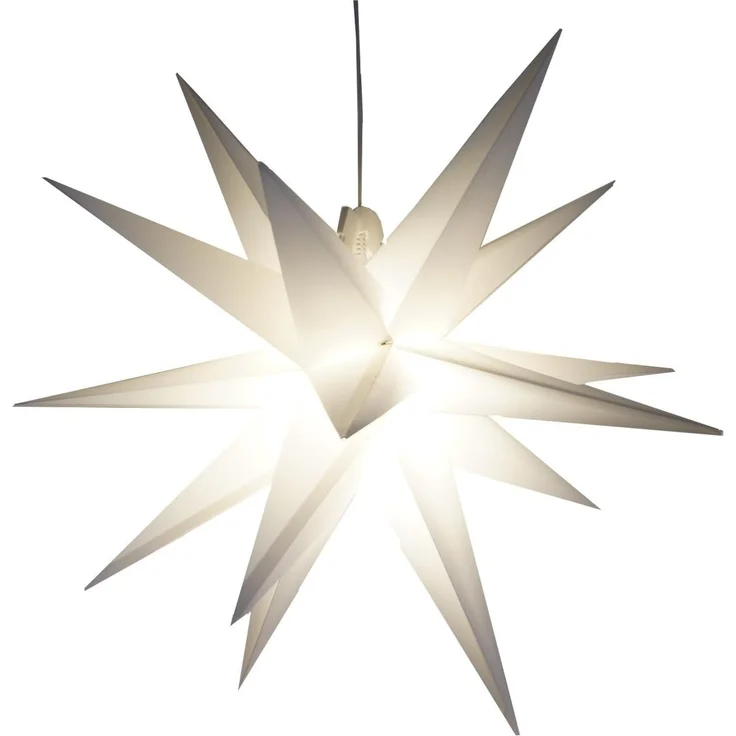 Guru-Shop LED-Stern für außen 3D Außenstern Kaspar, Weihnachtsstern,., Leuchtmittel inklusive – Bild 3