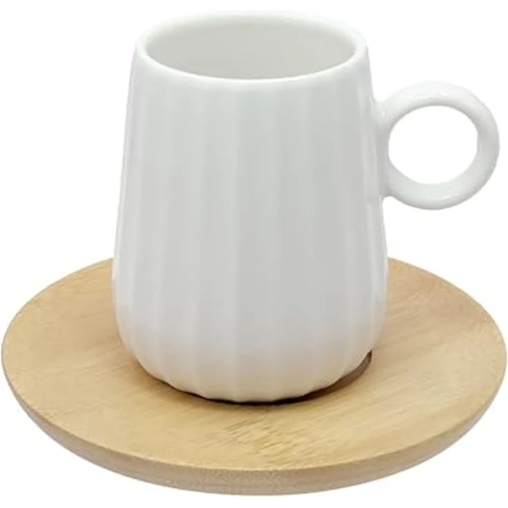 La Porcellana Bianca La Porcellana Bianca La Intavola 6 Kaffeetassen mit Untertassen NPCU10203009A83
