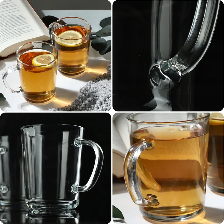 KADAX Kaffee-Tee-Gläser 410 ml 6er-Set – Bild 5