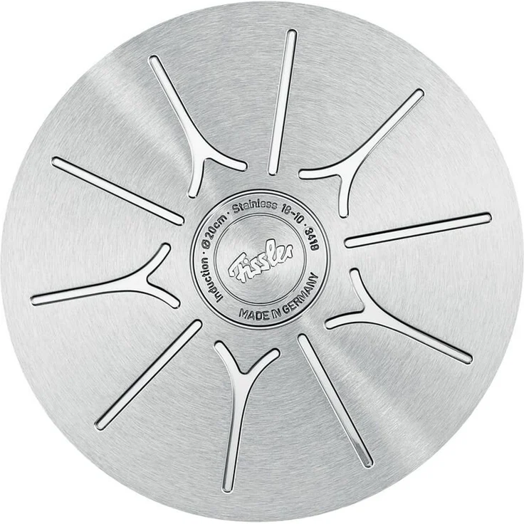 Fissler 'ORIGINAL PROFI COLLECTION' Topfset 5-tlg, Edelstahl silber, für Induktionskochfeld – Bild 2
