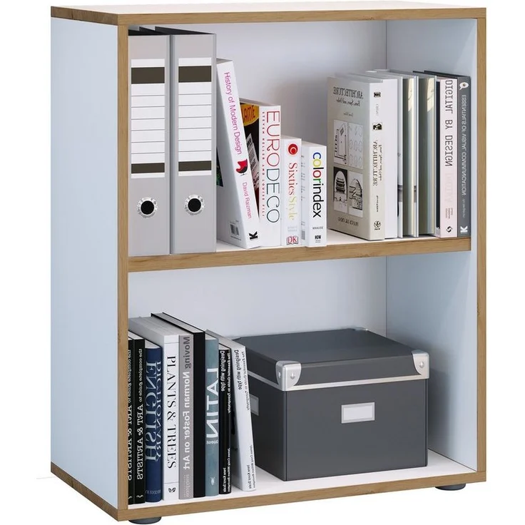 VCM Büroregal & Bücherregal Salia 920708 Weiß H. 74 x B. 60 x T. 33 cm – Bild 5