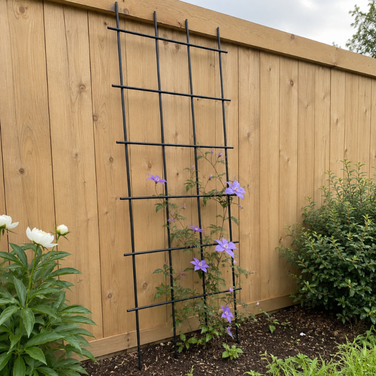 KADAX Garten-Pergola-Metallstütze für Pflanzen, Rosen, Blumen, Gitter, 60 x 150 cm – Bild 2