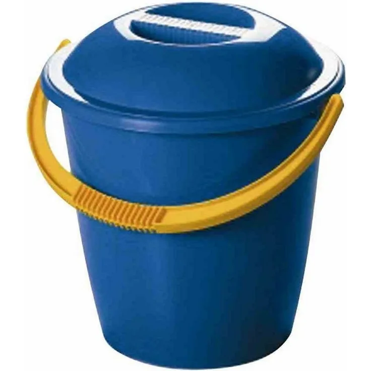 HEIDRUN Windeleimer 13 l mit Deckel Farbe sortiert