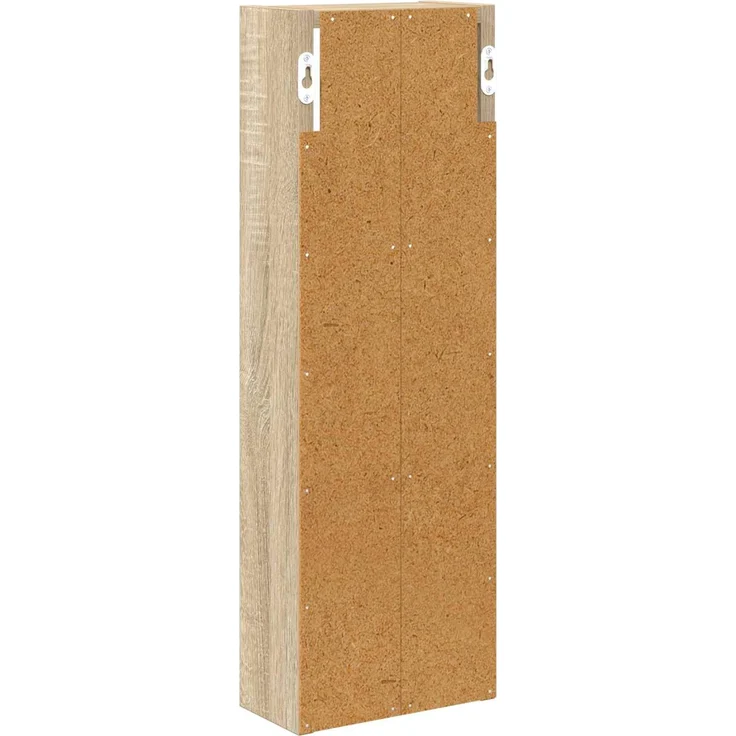 vidaXL Badezimmer-Wandschrank mit Regal Sonoma-Eiche 20 x 10 x 60,5 cm 889289 – Bild 8