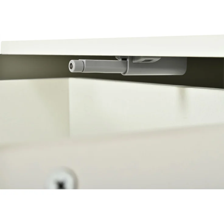 Vitrine 63 x 41,5 x 200 cm aus Spanplatte mit Schubladen und Bluetooth-LED-Beleuchtung – Bild 10