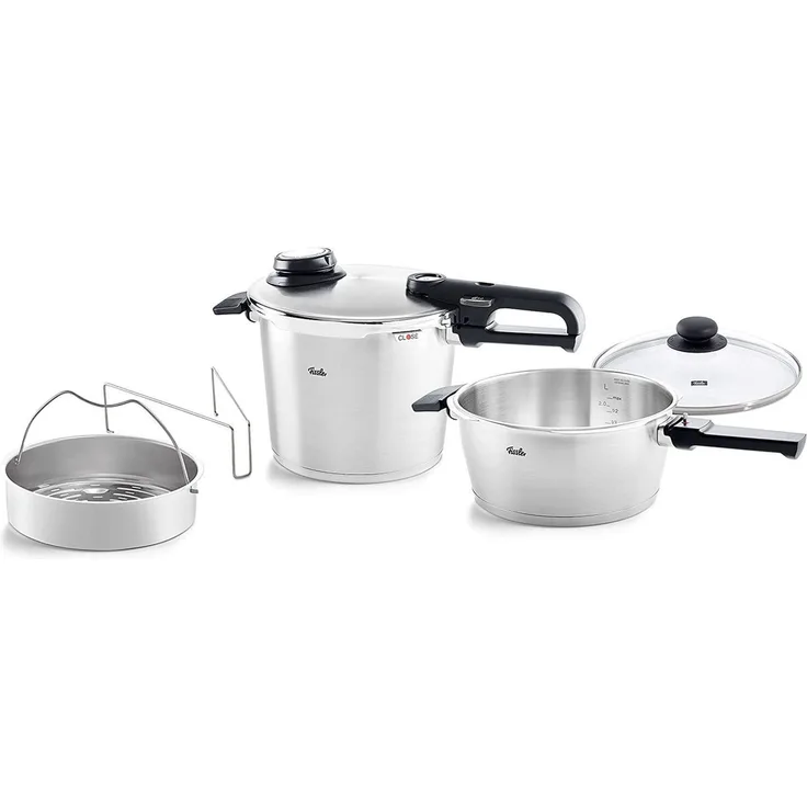Fissler Vitavit® Premium Schnellkochtopf-Set 2-tlg. 22 cm / 6,0 + 2,5 Liter