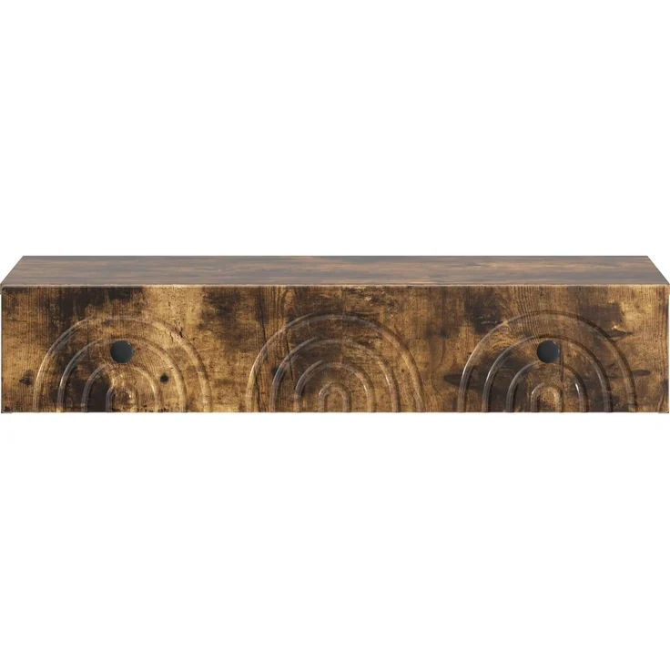 vidaXL Wandmontierter Beistelltisch Geräucherte Eiche Holzwerkstoff 898160 – Bild 5