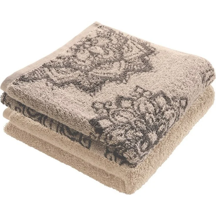 Erwin Müller Duschtuch Duschtuch "Bühl" 2er-Pack, Frottier, Walk-Frottier Motiv – Bild 4