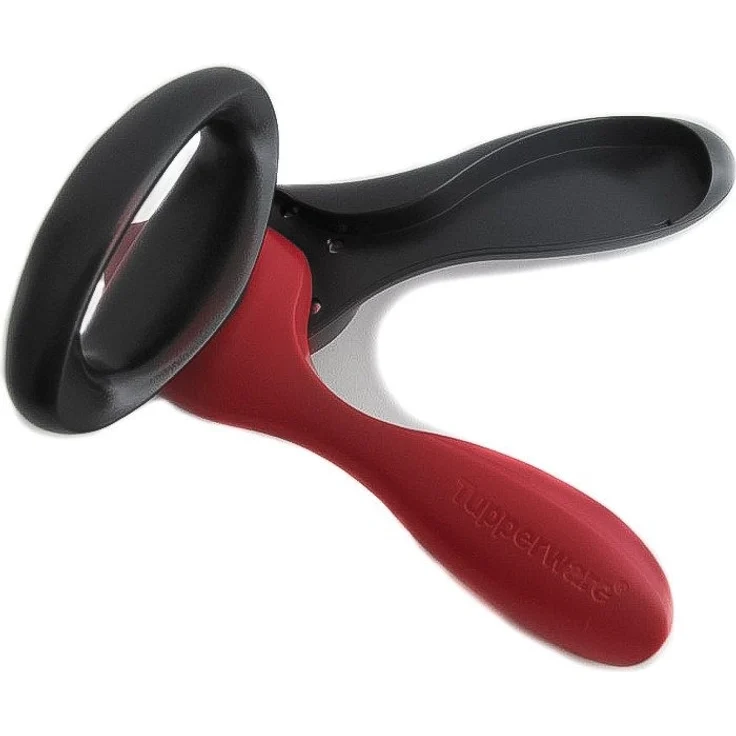 TUPPERWARE Dosenöffner Küchenhelfer Öffner Dosenöffner schwarz-rot – Bild 5