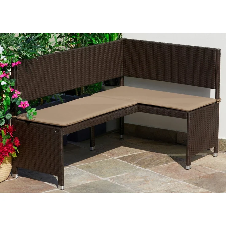 MERXX Eckbank Rattan – Bild 5