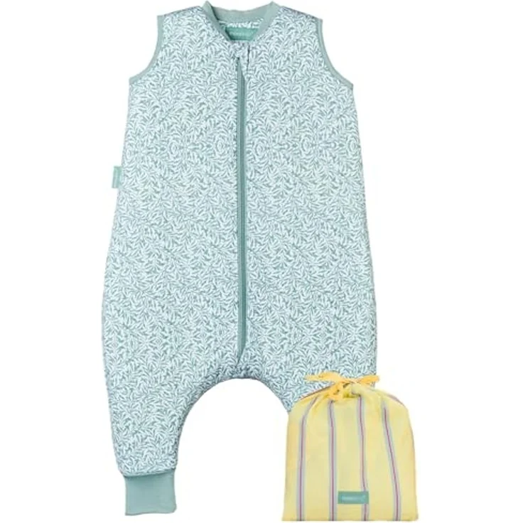 molis&co. 1.0 TOG. Baby-Schlafsack mit Füßen. Größe: 100 cm (4 Jahre). Ideal für Übergang. INES II. 100% Baumwolle. (Oeko-TEX 100). – Bild 1