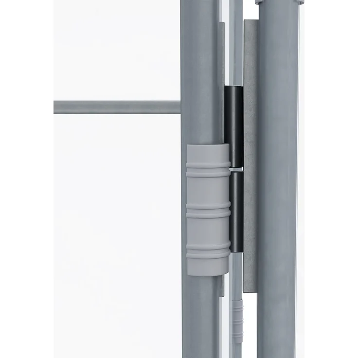 Outsunny Tunnelgewächshaus, PE, verzinktes Stahl, Transparent, 300L x 200B x 195Hcm – Bild 9