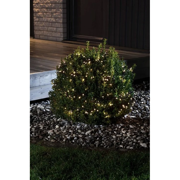 KONSTSMIDE LED-Lichterkette, 480-flammig, LED Büschelllichterkette Cluster, 480 warm weiße Dioden – Bild 1