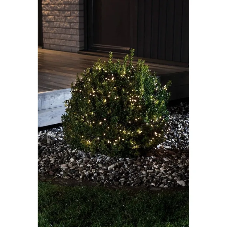 KONSTSMIDE LED-Lichterkette, 480-flammig, LED Büschelllichterkette Cluster, 480 warm weiße Dioden