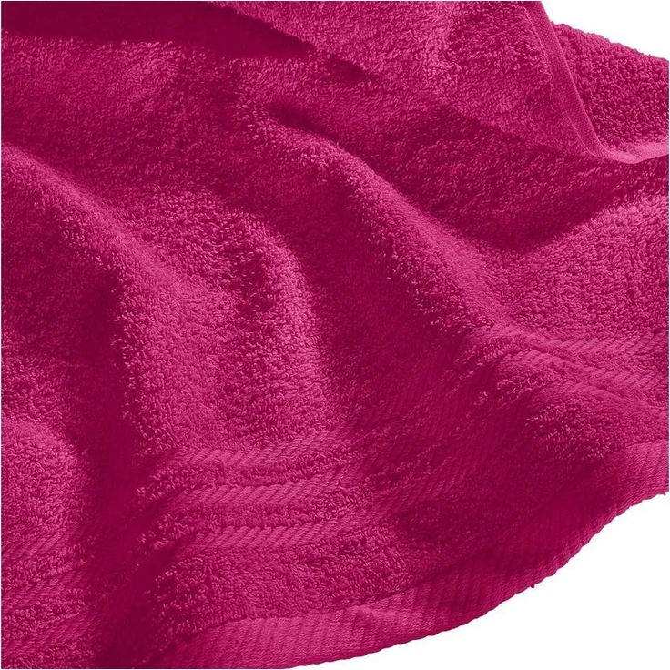 REDBEST Handtücher Frottier-Set uni 6-tlg, Frottier (6-St), Walk-Frottier Uni – Bild 3