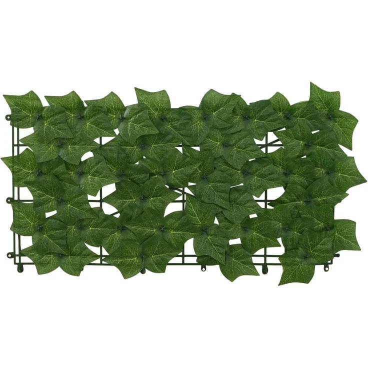 vidaXL Balkonsichtschutz mit Blättern Grün 400 x 100 cm 42040659 – Bild 3