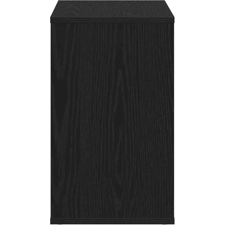 vidaXL Sideboard Schwarz Eichen-Optik 60 x 30 x 50 cm Holzwerkstoff 862606 – Bild 6