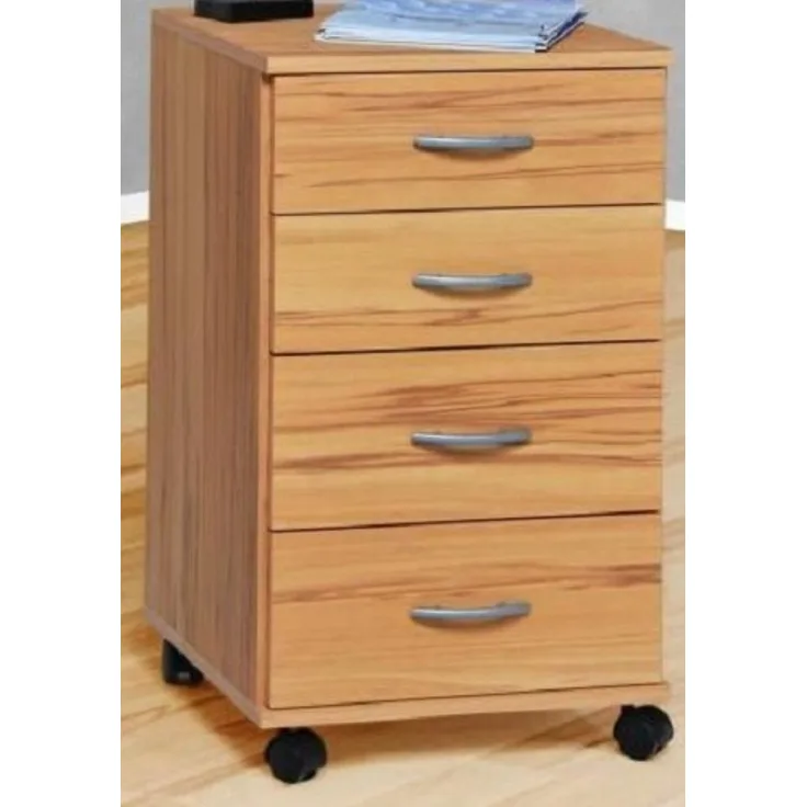 Rollcontainer Kernbuche Bürocontainer Nachtschrank - (1942)