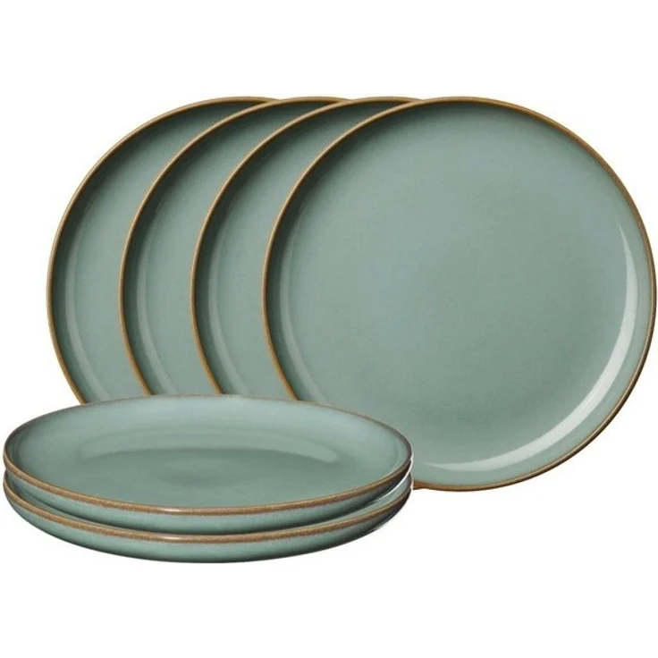 ASA SELECTION Teller-Set SAISONS Dessertteller eucalyptus 21 cm Set6, Steinzeug – Bild 3