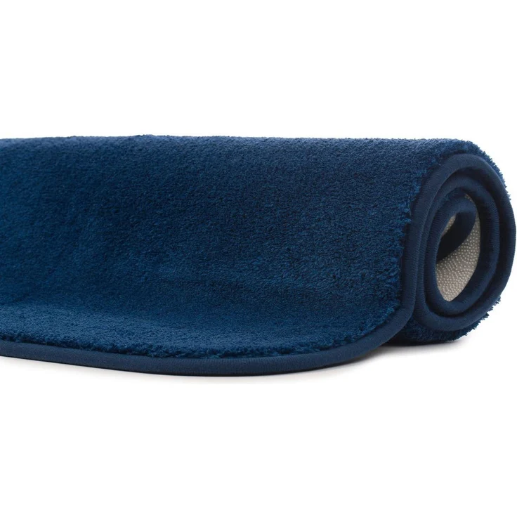 Gözze - Premium Rutschfester Badteppich, RIO, 100% Microfaser, 60x100 cm - Dunkelblau – Bild 3