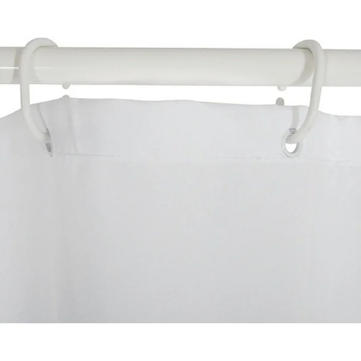 MSV Duschvorhang MSV Anti-Schimmel Duschvorhang - Anti-Bakteriell, waschbar Breite 180 cm, Anti-Schimmel Textil-Duschvorhang, Polyester, 180x200 cm, waschbar – Bild 3
