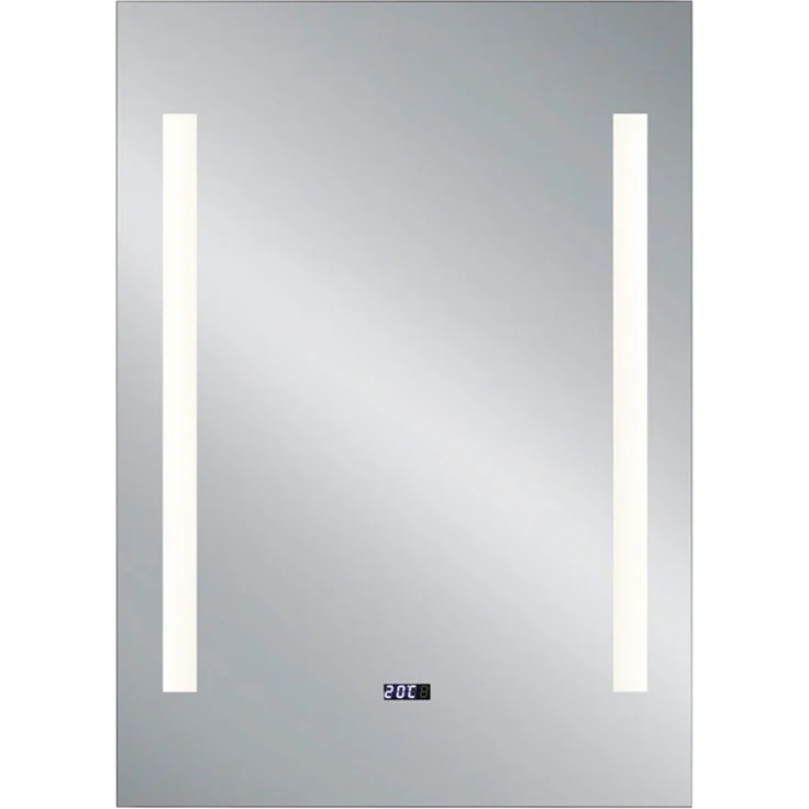 MIRRORS AND MORE 'Ilonka' LED-Spiegel Spiegelglas, 15W, 1700lm, 4000K, IP20, 50x70cm – Bild 2