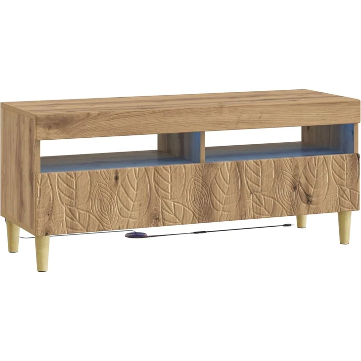 vidaXL 3-teiliges LED TV Regal DELFT Artisan-Eiche Holzwerkstoff 3416770 – Bild 5