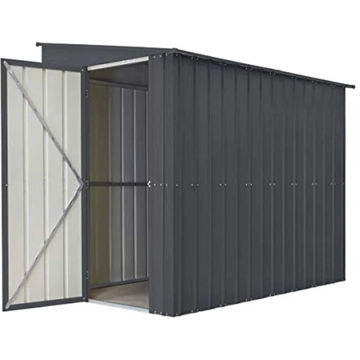 Globel Gerätehaus "Wand-Zierde Lean To 58", anthrazit – Bild 2