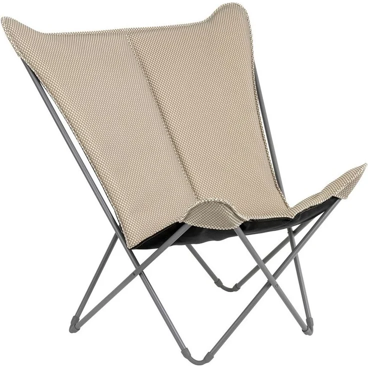 Lafuma Butterfly Chair Pop Up XL Sessel Becomfort beige Moka – Bild 1